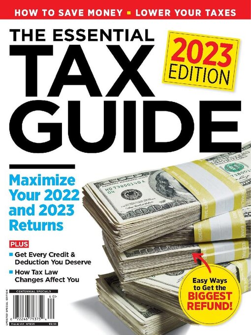 Title details for The Essential Tax Guide - 2023 Edition by A360 Media, LLC - Available